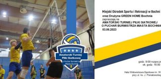Bochnia. W sobotę Amatorski Turniej Piłki Siatkowej o Puchar Burmistrza