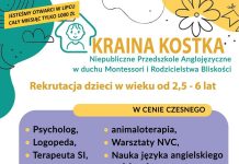 🔸 Nowoczesne przedszkole Kraina Kostka – REKRUTACJA