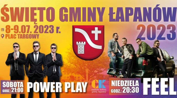 Dni Łapanowa: W lipcu wystąpią Power Play oraz FEEL – WIDEO