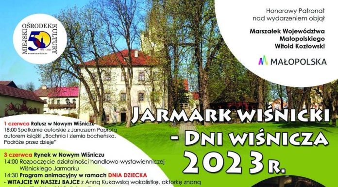 W weekend DNI WIŚNICZA – PROGRAM