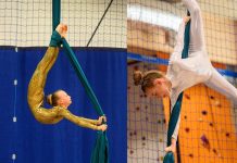 I Małopolski Turniej Aerial Silk. Lot Młodych Smoków w Łapczycy – ZDJĘCIA