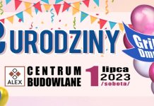 🔸 2. urodziny Centrum Budowlanego ALEX – zapraszamy!