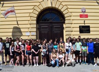 Czesi z Nowego Miasta na Morawach w I Liceum w Bochni