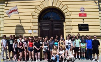 Czesi z Nowego Miasta na Morawach w I Liceum w Bochni