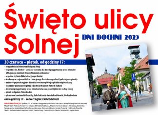 Bochnia. W piątek Święto Ulicy Solnej – PROGRAM