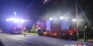 Nieznana substancja na rzece Uszwica w Rajbrocie