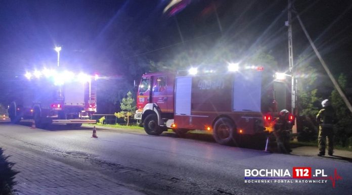 Nieznana substancja na rzece Uszwica w Rajbrocie