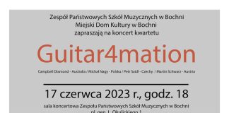 Dni Bochni 2023. W sobotę w szkole muzycznej koncert Guitar4mation