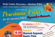Rzezawa. W weekend Powitanie Lata 2023. Wystąpi m.in. Wojciech Cugowski