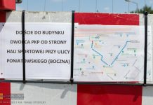 Bochnia. Wyznaczono „objazd” dla pieszych w rejonie remontowanej ulicy Poniatowskiego
