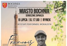 Kulturalna Od-nowa. W sobotę na Rynku w Bochni Francois Martineau