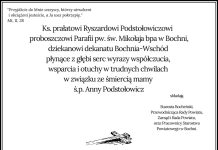 ⬛ Kondolencje od władz Powiatu Bocheńskiego i pracowników Starostwa