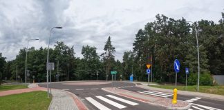 Wybudowano rondo na granicy powiatów bocheńskiego i brzeskiego – ZDJĘCIA
