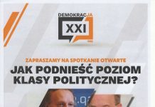 Bochnia. W niedzielę debata „Jak podnieść poziom klasy politycznej?”