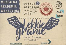 Muzealna Akademia Wakacyjna. W czwartek: „Lekkie granie”