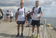 W 11 dni Michał Bieniek i Szymon Knap przeszli z Bochni do Sopotu