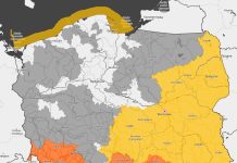 Ostrzeżenie przed ulewami. Pomarańczowy alert