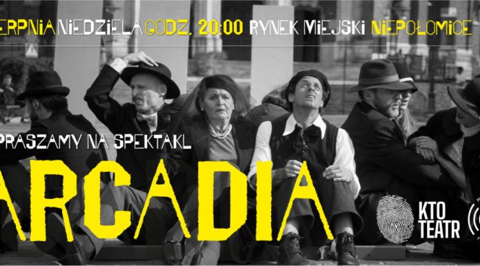 „Arcadia”. W niedzielę Teatr na Rynku w Niepołomicach