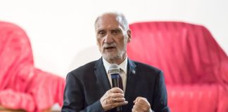 Antoni Macierewicz mówił w Bochni o „zbrodni smoleńskiej”