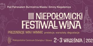 Niepołomice: W weekend Festiwal Wina – PROGRAM
