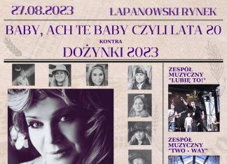 Łapanów. W niedzielę na Rynku widowisko „Lata 20 kontra Dożynki 2023” – PROGRAM