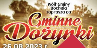 Dożynki w Gminie Bochnia odwołane!