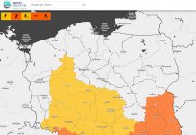 IMGW wydał ostrzeżenia przed silnym deszczem