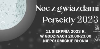 Niepołomice: W piątek Perseidy i kino letnie