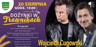 Gmina Drwinia. W niedzielę dożynki w Trawnikach: gwiazdą Wojciech Cugowski – PROGRAM