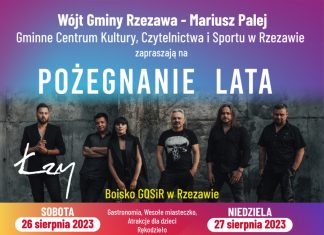 Pożegnanie Lata w Rzezawie: 4Szmery, zespół ŁZY i Mateusz Mijał – PROGRAM, WIDEO