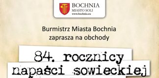 84. rocznica agresji sowieckiej na Polskę. W niedzielę uroczystość w Bochni