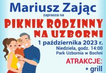 🔸 Mariusz Zając zaprasza w niedzielę na Piknik Rodzinny na Uzborni
