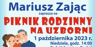 🔸 Mariusz Zając zaprasza w niedzielę na Piknik Rodzinny na Uzborni
