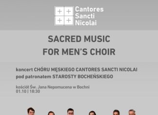 Bochnia. W niedzielę koncert Chóru Męskiego Cantores Sancti Nicolai