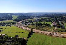 Rok od rozpoczęcia budowy obwodnicy Brzeska – ZDJĘCIA