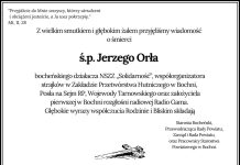 ◾ Kondolencje od władz Powiatu Bocheńskiego