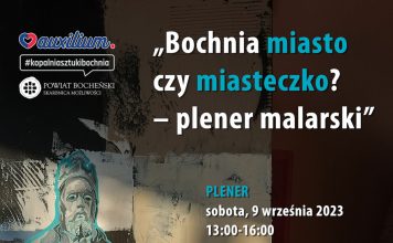 Plener malarski podczas „Weekendu z zabytkami Powiatu Bocheńskiego”