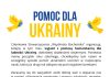 Zbiórka darów na pomoc humanitarną dla ludności Ukrainy