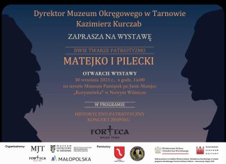 Koryznówka. W sobotę otwarcie wystawy „Dwie twarze patriotyzmu – Matejko i Pilecki”