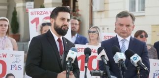 Poseł Kaczmarczyk zgłosił na policję kradzież banneru wyborczego