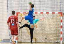 MOSiR pokonał AZS AGH II Kraków. 16 bramek Grecha! – ZDJĘCIA