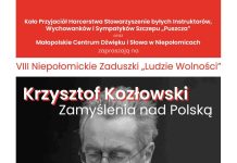 W sobotę Niepołomickie Zaduszki: Ludzie Wolności