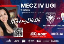 W sobotę BKS gra z Unią Oświęcim. Podczas meczu zbiórka na pomoc dla Oli