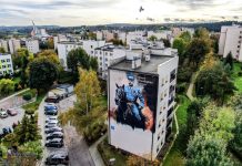 Bochnia. Wyjątkowy mural Marszałka Józefa Piłsudskiego na Osiedlu Niepodległości