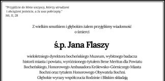 Kondolencje od władz Powiatu Bocheńskiego i pracowników Starostwa