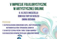 Siedlec: W niedzielę V Jesienne Impresje Folklorystyczne w Artystycznej Dolinie