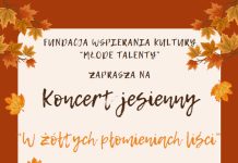 Bochnia. W sobotę koncert „W żółtych płomieniach liści”