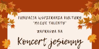 Bochnia. W sobotę koncert „W żółtych płomieniach liści”