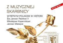 W niedzielę koncert „Z muzycznej skarbnicy. Wybitnym Polakom w historii”