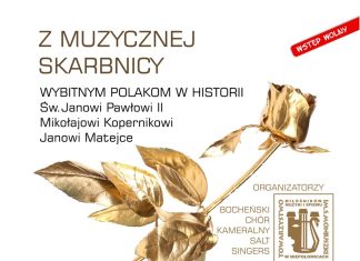W niedzielę koncert „Z muzycznej skarbnicy. Wybitnym Polakom w historii”